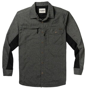 ���W�F���_���[�z���C�g�e�C���Y ���f�B�[�X �g�b�v�X T�V���c Men's Legendary Whitetails Quick Dry Moisture Wicking UPF 50+ Long Sleeve Fishing Shirt Coal