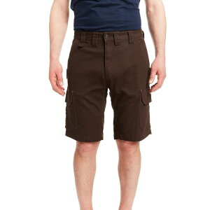 �X�~�X���[�N�E�F�A ���f�B�[�X �{�g���X �n�[�t�p���c�E�V���[�c �V���[�g�p���c Men'smith's Workwear 11-inch Relaxed-Fit Stretch Duck Canvas Cargo Shorts Coffee �R�[�q�[