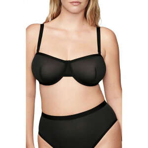 �N�[�v ���f�B�[�X �A���_�[�E�F�A �u���W���[ ���b�V�� CUUP The Balconette - Mesh Black �u���b�N