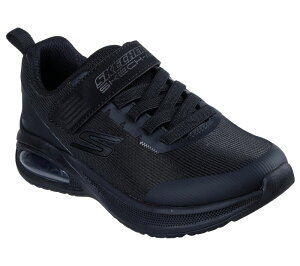 �X�P�b�`���[�Y ���f�B�[�X �V���[�Y �X�j�[�J�[ Skechers Microspec Max Advance Squad Pacer Boys' Sneakers Black �u���b�N