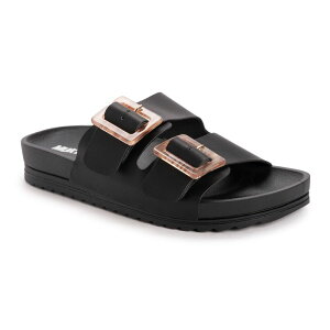 yz NNX fB[X T_ V[Y MUK LUKS Grand Cayman Women's Slide Sandals Black