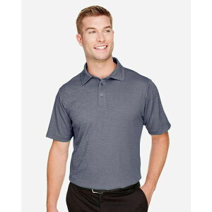 �f�{���A���h�W���[���Y ���f�B�[�X �g�b�v�X T�V���c �|���V���c Devon & Jones CrownLux Performance Address Mlange Polo Navy Heather �w�U�[