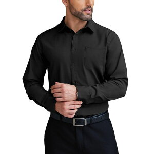 �N�[�t�@���f�B ���f�B�[�X �g�b�v�X T�V���c COOFANDY Men Formalong Sleeve Shirtailored Fit Spread Collar Dresshirt Businesshirt Black �u���b�N