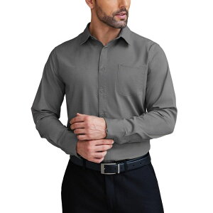 �N�[�t�@���f�B ���f�B�[�X �g�b�v�X T�V���c COOFANDY Men Formalong Sleeve Shirtailored Fit Spread Collar Dresshirt Businesshirt Dark Grey �O���[