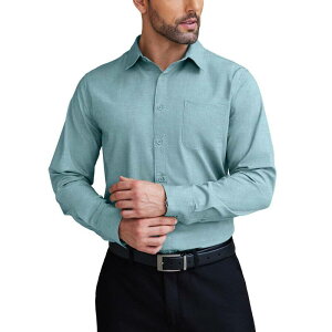 �N�[�t�@���f�B ���f�B�[�X �g�b�v�X T�V���c COOFANDY Men Formalong Sleeve Shirtailored Fit Spread Collar Dresshirt Businesshirt Light Green �O���[��