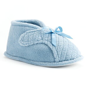 ���N���N�X ���f�B�[�X �V���[�Y �T���_�� �u�[�c MUK LUKS Micro Chenille Women'slipper Boots Blue �u���[