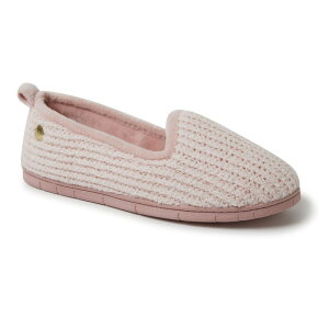 yz fBAtH[Y fB[X T_ V[Y Dearfoams Rachel Women's Marled Chenille Closed Back Slippers Pale Mauve