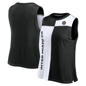�A���u�����f�b�h ���f�B�[�X �g�b�v�X T�V���c �J���[�u���b�N Unbranded Women's Fanatics Branded Black Inter Miami CF Script Colorblock Tank Top Mls Black �u���b�N