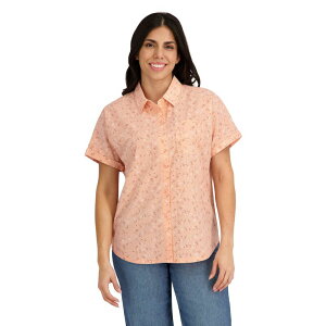 �[���G�N�X�|�[�W���[ ���f�B�[�X �g�b�v�X �V���c Women's ZeroXposur Power Grid Woven Short Sleeve Shirt Sun Flora
