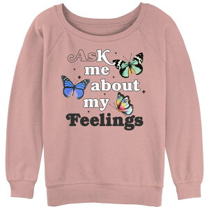 �A���u�����f�b�h ���f�B�[�X �g�b�v�X T�V���c �p�C�� Unbranded Juniors' Ask Me About My Feelingslouchy Terry Desert Pink �s���N