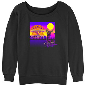 �f�B�Y�j�[ ���f�B�[�X �g�b�v�X T�V���c �p�C�� ���[�X �O���t�B�b�N Disney's Themperor New Groove Kuzco's Palace Juniors' Graphic Slouchy Terry Black �u���b�N