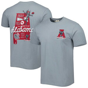 �C���[�W���� ���f�B�[�X �g�b�v�X T�V���c Image One Men's Graphite Alabama Crimson Tide Vault State Comfort-Shirt Ala Dark G �O���t�@�C�g
