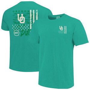 �C���[�W���� ���f�B�[�X �g�b�v�X T�V���c �I�[�o�[���C Image One Men's Green Oregon Ducks Comfort Colors OHT Camoverlay T-Shirt Uoo Green �O���[��