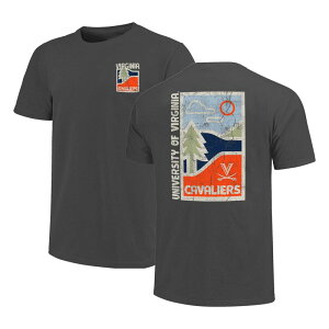 �C���[�W���� ���f�B�[�X �g�b�v�X T�V���c �~�j Image One Men's Graphite Virginia Cavaliers Comfort Colors Minimalist Distressed Vista T-Shirt Uva Dark G �O���t�@�C�g