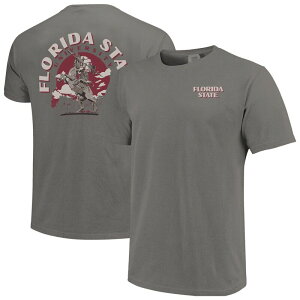�C���[�W���� ���f�B�[�X �g�b�v�X T�V���c Image One Men's Gray Florida State Seminoles Comfort Colors Team Statue T-Shirt Fsu Grey �O���[