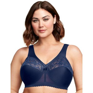 �O���}���C�Y ���f�B�[�X �A���_�[�E�F�A �u���W���[ Glamorise MagicLift Original Full-Figure Wirelessupport Bra 1000 Medieval Blue �u���[