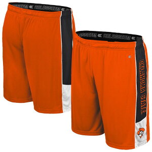 �R���V�A�� ���f�B�[�X �{�g���X �n�[�t�p���c�E�V���[�c �V���[�g�p���c Men's Colosseum Orange Oklahoma State Cowboys Quantum Shorts Oks Orange �I�����W
