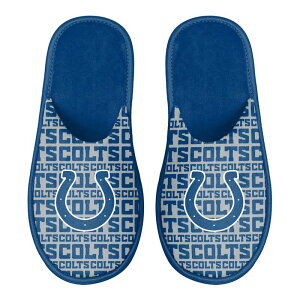 yz Aufbh Y T_ V[Y Men's FOCO Indianapolis Colts Scuff Logo Slide Slippers Clt Blue