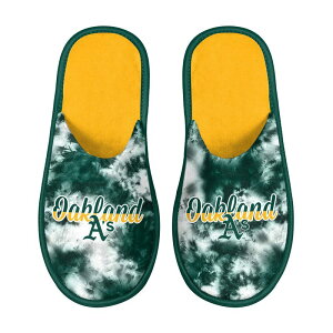 �A���u�����f�b�h ���f�B�[�X �V���[�Y �T���_�� Unbranded Women's FOCOakland Athletics Team Scuff Slide Slippers Oas Green �O���[��