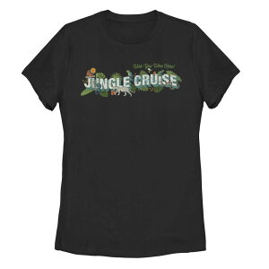 �f�B�Y�j�[ ���f�B�[�X �g�b�v�X T�V���c �O���t�B�b�N Disney's Jungle Cruise Wish You Were Here Postcard Graphic Tee Black �u���b�N
