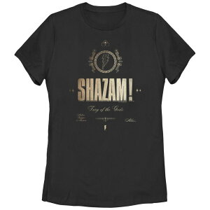 �A�j���L�����N�^�[ ���f�B�[�X �g�b�v�X T�V���c �O���t�B�b�N Licensed Character Juniors' DComicshazam Ornate Poster Graphic Tee Black �u���b�N