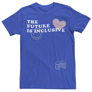 �A�j���L�����N�^�[ ���f�B�[�X �g�b�v�X T�V���c Licensed Character Men's The Future Is Inclusive Tee Royal