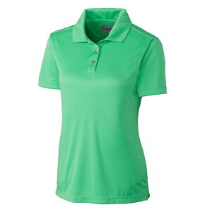 �N���[�N ���f�B�[�X �g�b�v�X T�V���c �|���V���c �W���[�W�[ Clique Parma Tech Jersey Womens Polo Apple Green �O���[��