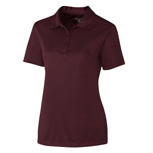 �N���[�N ���f�B�[�X �g�b�v�X T�V���c �|���V���c �W���[�W�[ Clique Parma Tech Jersey Womens Polo Bordeaux