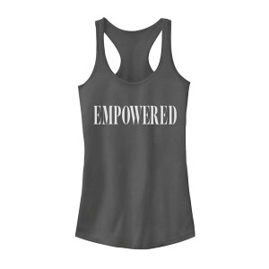 �A���u�����f�b�h ���f�B�[�X �g�b�v�X T�V���c �O���t�B�b�N Unbranded Juniors' Empowered Graphic Tank Top Charcoal �`���R�[��