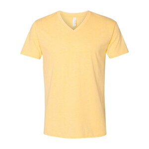 �l�N�X�g���x�� ���f�B�[�X �g�b�v�X T�V���c V�l�b�N Next Level Unisex CVC V-Neck T-Shirt Banana Cream �N���[��
