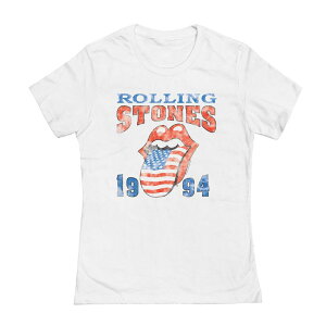 �A�j���L�����N�^�[ ���f�B�[�X �g�b�v�X T�V���c �u�[�c �O���t�B�b�N Licensed Character Juniors' Rolling Stones Bootlegraphic Tee White �z���C�g