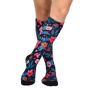 �E�F�A�V�G�� ���f�B�[�X �A���_�[�E�F�A �C�� WEAR SIERRA Flower Patch Pattern Coolmax Socks Nature Collection For Men Knee High Socks 1 Pair