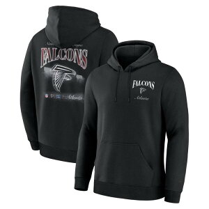�t�@�i�e�B�N�X �����Y �g�b�v�X T�V���c ���S �t���[�X �p�[�J�[ Men's Fanatics Black Atlanta Falcons Back Logo Fleece Hoodie Fal Black �u���b�N