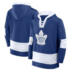 �t�@�i�e�B�N�X �����Y �g�b�v�X T�V���c �t���[�X �p�[�J�[ Men's Fanatics Blue Toronto Mapleafs Inside Line Fleece Pullover Hoodie Mpl Blue �u���[
