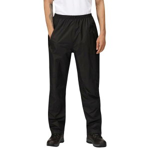 ���K�b�^ �����Y �{�g���X �J�W���A���p���c Regatta Mens Linton Overtrousers (Waterproof Windproof and Breathable) Black �u���b�N