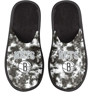�A���u�����f�b�h ���f�B�[�X �V���[�Y �T���_�� ���S Unbranded Women's FOCO Brooklynets Iconic Logo Scuff Slippers Net Black �u���b�N