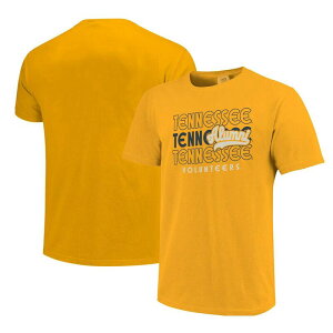 �C���[�W���� �����Y �g�b�v�X T�V���c �I�[�o�[���C Image One Men's Gold Tennessee Volunteers Alumni Script Overlay T-Shirten Gold �S�[���h