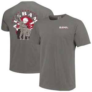 �C���[�W���� �����Y �g�b�v�X T�V���c Image One Men's Gray Alabama Crimson Tide Comfort Colors Team Statue T-Shirt Ala Grey �O���[