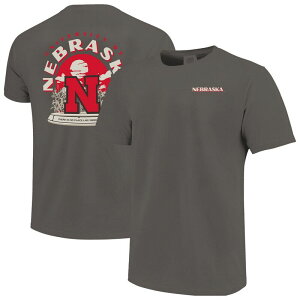 �C���[�W���� �����Y �g�b�v�X T�V���c Image One Men's Gray Nebraska Huskers Comfort Colors Team Statue T-Shirt Neb Grey �O���[