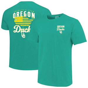 �C���[�W���� �����Y �g�b�v�X T�V���c Image One Men's Green Oregon Ducks America's Team T-Shirt Uoo Green �O���[��