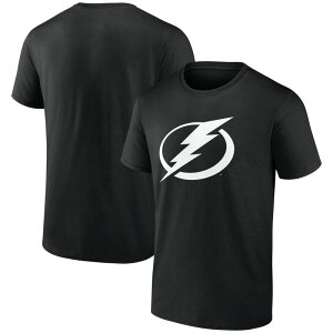 ���S�A�X���`�b�N �����Y �g�b�v�X T�V���c Men's Logo Athletic Black Tampa Bay Lightning Essential T-Shirt Lgh Black �u���b�N