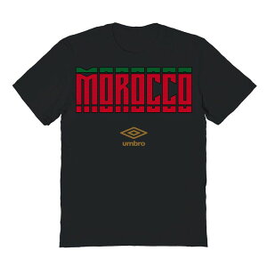 �A���u�� �����Y �g�b�v�X T�V���c �O���t�B�b�N Men's Umbro Moroccountry Stack Graphic Tee Black �u���b�N