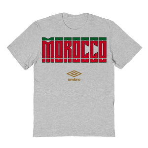 �A���u�� �����Y �g�b�v�X T�V���c �O���t�B�b�N Men's Umbro Moroccountry Stack Graphic Tee Sport Gray �O���[