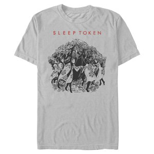 �A�j���L�����N�^�[ �����Y �g�b�v�X T�V���c �O���t�B�b�N Licensed Character Men'sleep Token The Love You Want Graphic Tee Ice Gray �O���[
