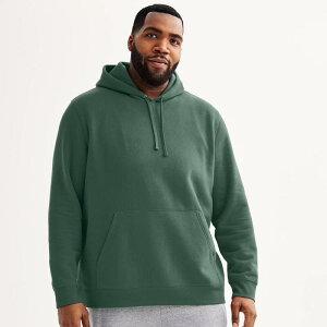 Tek Gear �����Y �g�b�v�X T�V���c �g�[�� �p�[�J�[ Big & Tall Tek Gear Ultra Soft Pullover Hoodie Festivity Pine