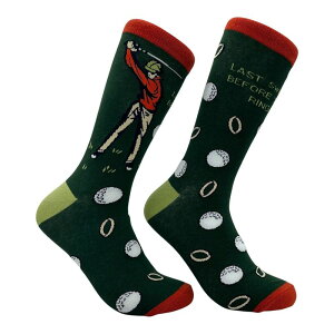 �N���C�W�[�h�b�O T�V���c �����Y �A���_�[�E�F�A �C�� �O���t�B�b�N Crazy Dog T-Shirts Men's Last Swing Before The Ring Socks Funny Sarcastic Golfingraphic Novelty Footwear for Men Last Swing