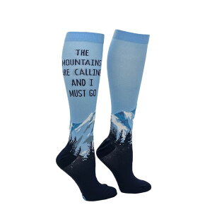 �N���C�W�[�h�b�O T�V���c �����Y �A���_�[�E�F�A �C�� Crazy Dog T-Shirts Unisex The Mountains Are Calling and I Must Go Hiking Compression Socks for Men and Women Mountains Are Calling