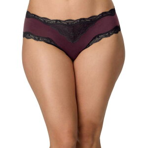 ���C�f���t�H�[�� ���f�B�[�X �A���_�[�E�F�A �p���c ���[�X Women's Maidenform Everyday Pretty Lace Cheeky Hipster Panty DMPLCH Nightfi red Black �u���b�N