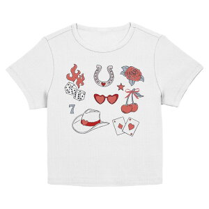 �A�j���L�����N�^�[ ���f�B�[�X �g�b�v�X T�V���c Licensed Character Juniors' SO Casino Iconshort Sleeve Baby Teegret