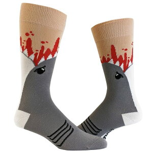 �N���C�W�[�h�b�O T�V���c �����Y �A���_�[�E�F�A �C�� Crazy Dog T-Shirts Menshark Attack Socks Funny Jaws Funny Sayings Cool Gagift Novelty Footware Shark Attack